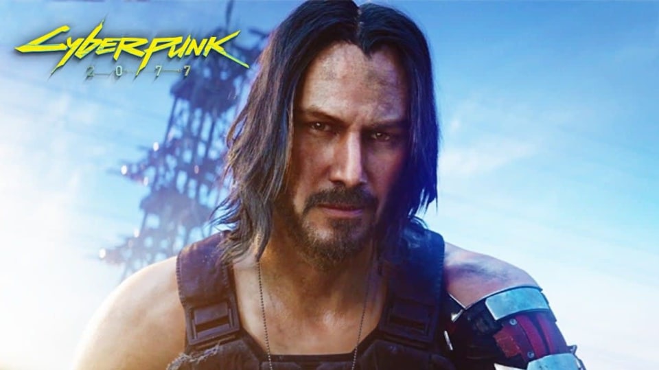 Keanu Reeves ve hře Cyberpunk 2077